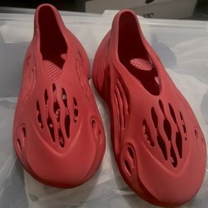 Yeezy Vermillion (red) foam runners